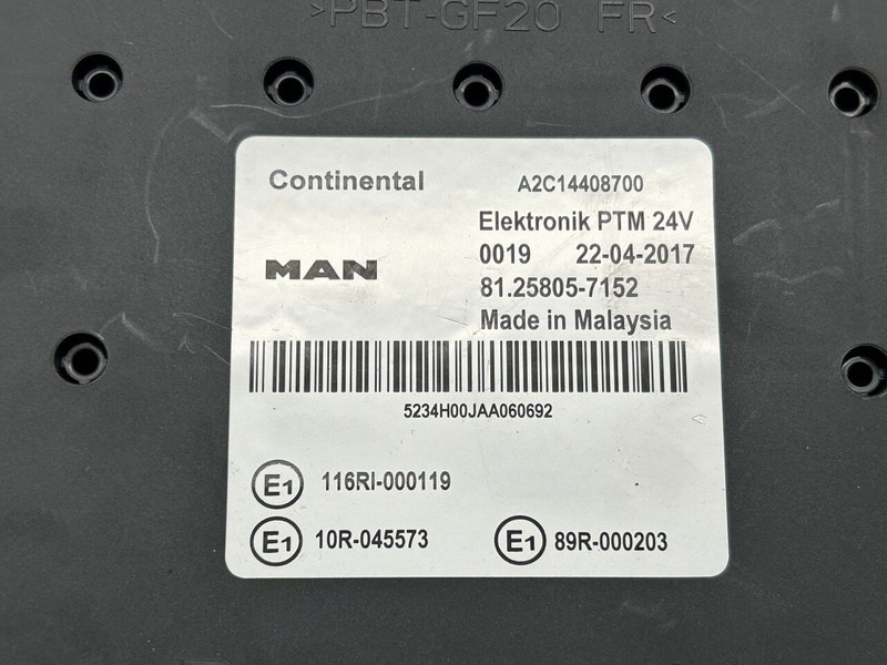 MAN Elektronik PTM - Upravljačka jedinica (ECU) za Kamion: slika MAN Elektronik PTM - Upravljačka jedinica (ECU) za Kamion MAN Elektronik PTM - Upravljačka jedinica (ECU) za Kamion: slika MAN Elektronik PTM - Upravljačka jedinica (ECU) za Kamion
