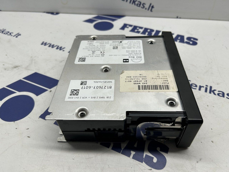 MAN RIO Telematik Bordmodul 3 - Upravljačka jedinica (ECU) za Kamion: slika MAN RIO Telematik Bordmodul 3 - Upravljačka jedinica (ECU) za Kamion MAN RIO Telematik Bordmodul 3 - Upravljačka jedinica (ECU) za Kamion: slika MAN RIO Telematik Bordmodul 3 - Upravljačka jedinica (ECU) za Kamion