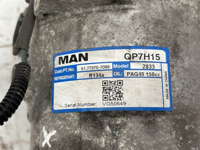 MAN TGX - A/C kompresor za Kamion: slika MAN TGX - A/C kompresor za Kamion MAN TGX - A/C kompresor za Kamion: slika MAN TGX - A/C kompresor za Kamion