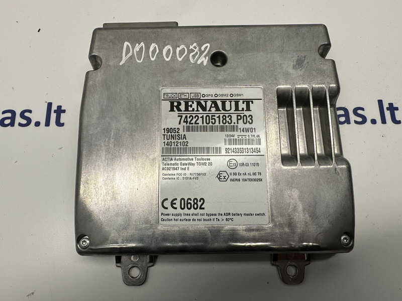 Renault Telematic Gateway TGW2 - Upravljačka jedinica (ECU) za Kamion: slika Renault Telematic Gateway TGW2 - Upravljačka jedinica (ECU) za Kamion Renault Telematic Gateway TGW2 - Upravljačka jedinica (ECU) za Kamion: slika Renault Telematic Gateway TGW2 - Upravljačka jedinica (ECU) za Kamion