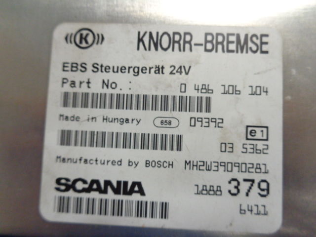 Scania R EBS control unit ECU "WORLDWIDE DELIVERY" - Upravljačka jedinica (ECU) za Kamion: slika Scania R EBS control unit ECU "WORLDWIDE DELIVERY" - Upravljačka jedinica (ECU) za Kamion Scania R EBS control unit ECU "WORLDWIDE DELIVERY" - Upravljačka jedinica (ECU) za Kamion: slika Scania R EBS control unit ECU "WORLDWIDE DELIVERY" - Upravljačka jedinica (ECU) za Kamion