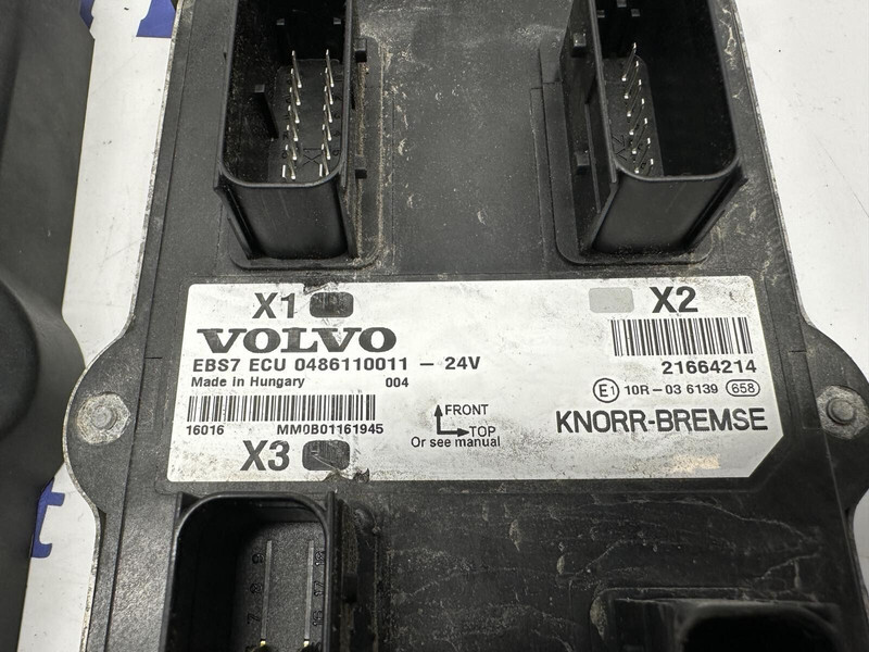 Volvo EBS7 ECU - Upravljačka jedinica (ECU) za Kamion: slika Volvo EBS7 ECU - Upravljačka jedinica (ECU) za Kamion Volvo EBS7 ECU - Upravljačka jedinica (ECU) za Kamion: slika Volvo EBS7 ECU - Upravljačka jedinica (ECU) za Kamion