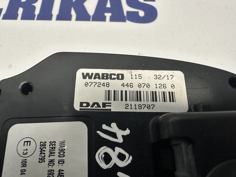 Wabco XF106 - Električni sustav za Kamion: slika Wabco XF106 - Električni sustav za Kamion Wabco XF106 - Električni sustav za Kamion: slika Wabco XF106 - Električni sustav za Kamion