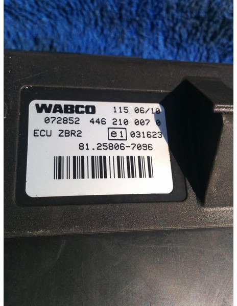 MAN WABCO ECU ZBR2 / 81.25806.7096. - Upravljačka jedinica (ECU): slika MAN WABCO ECU ZBR2 / 81.25806.7096. - Upravljačka jedinica (ECU) MAN WABCO ECU ZBR2 / 81.25806.7096. - Upravljačka jedinica (ECU): slika MAN WABCO ECU ZBR2 / 81.25806.7096. - Upravljačka jedinica (ECU)