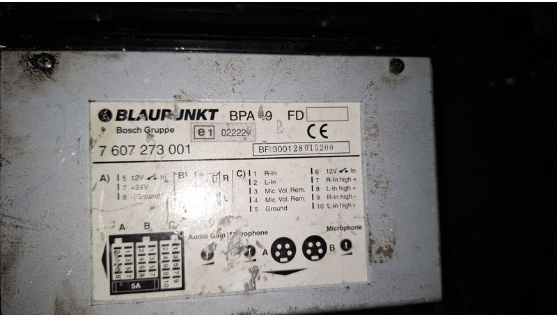 Volvo Blaupunkt BPA49 - Upravljačka jedinica (ECU): slika Volvo Blaupunkt BPA49 - Upravljačka jedinica (ECU) Volvo Blaupunkt BPA49 - Upravljačka jedinica (ECU): slika Volvo Blaupunkt BPA49 - Upravljačka jedinica (ECU)