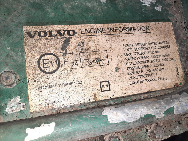 Zakup Volvo DH12D 420EC01. DH12E340EC06 . Volvo DH12D 420EC01. DH12E340EC06 .: slika Zakup Volvo DH12D 420EC01. DH12E340EC06 . Volvo DH12D 420EC01. DH12E340EC06 .