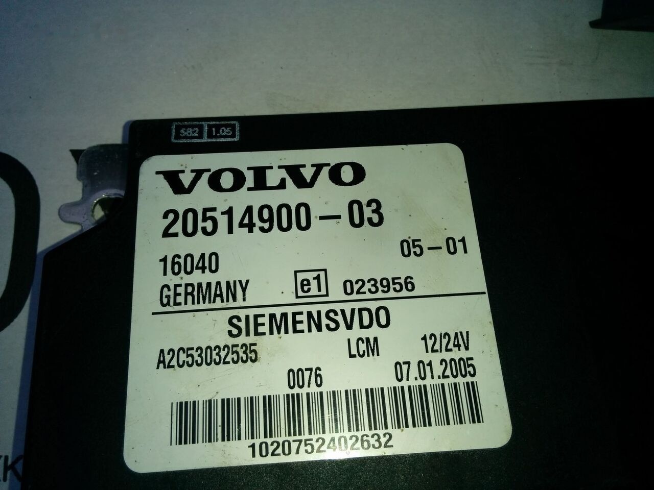 Volvo Siemts VDO 20514900-03 20569213-P03. 20744283-01. 20865208-02. Volvo B12 - Upravljačka jedinica (ECU) za Autobus: slika Volvo Siemts VDO 20514900-03 20569213-P03. 20744283-01. 20865208-02. Volvo B12 - Upravljačka jedinica (ECU) za Autobus Volvo Siemts VDO 20514900-03 20569213-P03. 20744283-01. 20865208-02. Volvo B12 - Upravljačka jedinica (ECU) za Autobus: slika Volvo Siemts VDO 20514900-03 20569213-P03. 20744283-01. 20865208-02. Volvo B12 - Upravljačka jedinica (ECU) za Autobus