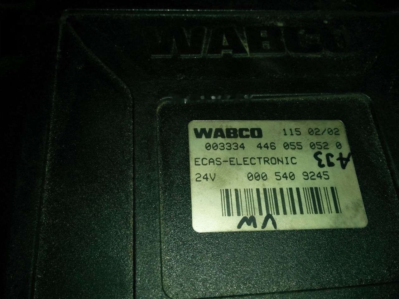 WABCO 4460550520.\FLO Control 22123A24\0839W3 - Upravljačka jedinica (ECU) za Autobus: slika WABCO 4460550520.\FLO Control 22123A24\0839W3 - Upravljačka jedinica (ECU) za Autobus WABCO 4460550520.\FLO Control 22123A24\0839W3 - Upravljačka jedinica (ECU) za Autobus: slika WABCO 4460550520.\FLO Control 22123A24\0839W3 - Upravljačka jedinica (ECU) za Autobus