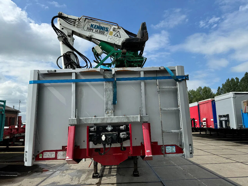 Floor FLO 18 30 S2 + KENNIS CRANE 3X STEERING AXLE - Poluprikolica plato/ Otvoreni sanduk: slika Floor FLO 18 30 S2 + KENNIS CRANE 3X STEERING AXLE - Poluprikolica plato/ Otvoreni sanduk Floor FLO 18 30 S2 + KENNIS CRANE 3X STEERING AXLE - Poluprikolica plato/ Otvoreni sanduk: slika Floor FLO 18 30 S2 + KENNIS CRANE 3X STEERING AXLE - Poluprikolica plato/ Otvoreni sanduk