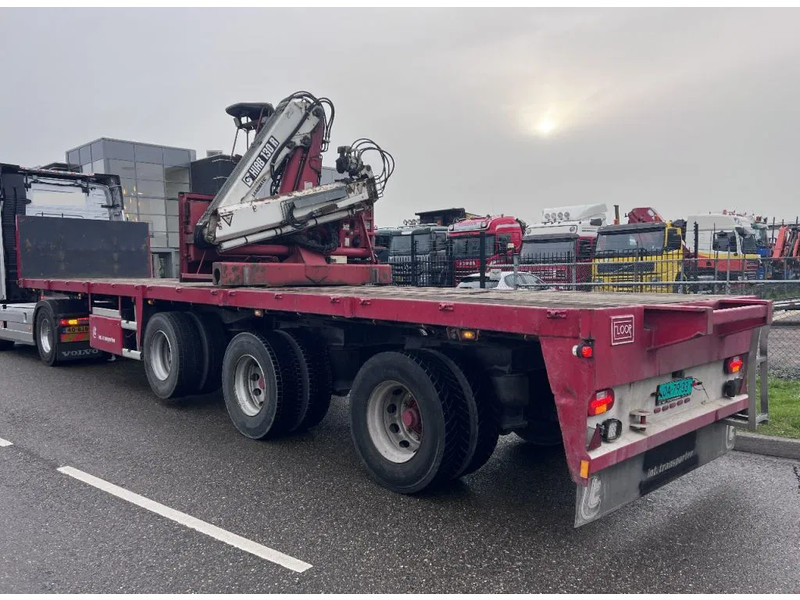 Poluprikolica plato/ Otvoreni sanduk Floor HIAB ROLLER 130R: slika Poluprikolica plato/ Otvoreni sanduk Floor HIAB ROLLER 130R