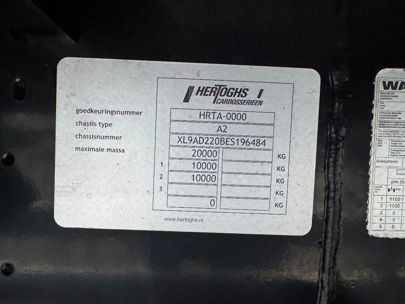 Hertoghs AC2 BPW AXLE SLIDING ROOF - Prikolica s ceradom: slika Hertoghs AC2 BPW AXLE SLIDING ROOF - Prikolica s ceradom Hertoghs AC2 BPW AXLE SLIDING ROOF - Prikolica s ceradom: slika Hertoghs AC2 BPW AXLE SLIDING ROOF - Prikolica s ceradom