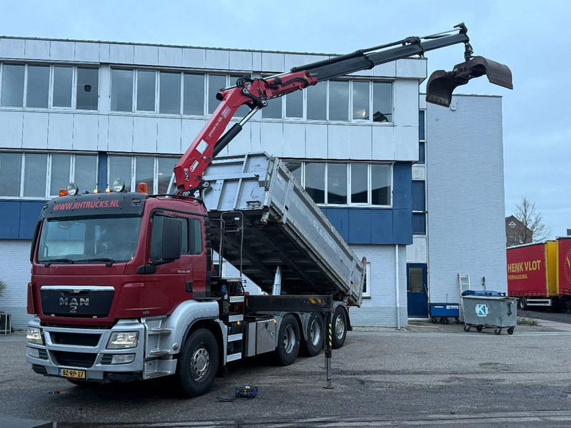 MAN TGS 35.480 8X4 + HMF 2420-K3 REMOTE + TIPPER - Kamion s kranom: slika MAN TGS 35.480 8X4 + HMF 2420-K3 REMOTE + TIPPER - Kamion s kranom MAN TGS 35.480 8X4 + HMF 2420-K3 REMOTE + TIPPER - Kamion s kranom: slika MAN TGS 35.480 8X4 + HMF 2420-K3 REMOTE + TIPPER - Kamion s kranom