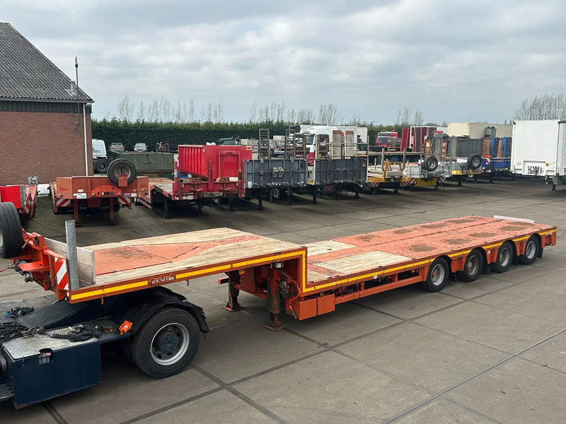 Poluprikolica s niskim utovarivačem Nooteboom MCO-58-04V 4 AXLE FORCED STEERING AN DOUBLE EXTENDABLE TILL 26,53 METER: slika Poluprikolica s niskim utovarivačem Nooteboom MCO-58-04V 4 AXLE FORCED STEERING AN DOUBLE EXTENDABLE TILL 26,53 METER