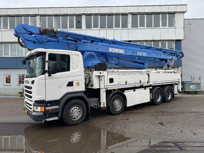 Scania G490 8X4 SCHWING S 47 R + REMOTE CONTROL HUB REDUCTION - Beton pumpa: slika Scania G490 8X4 SCHWING S 47 R + REMOTE CONTROL HUB REDUCTION - Beton pumpa Scania G490 8X4 SCHWING S 47 R + REMOTE CONTROL HUB REDUCTION - Beton pumpa: slika Scania G490 8X4 SCHWING S 47 R + REMOTE CONTROL HUB REDUCTION - Beton pumpa