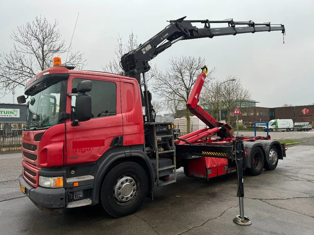 Scania P320 6X2 HIAB 144 CRANE + HIAB HOOK 20T + REMOTE - Kamion s kukastom dizalicom, Kamion s kranom: slika Scania P320 6X2 HIAB 144 CRANE + HIAB HOOK 20T + REMOTE - Kamion s kukastom dizalicom, Kamion s kranom Scania P320 6X2 HIAB 144 CRANE + HIAB HOOK 20T + REMOTE - Kamion s kukastom dizalicom, Kamion s kranom: slika Scania P320 6X2 HIAB 144 CRANE + HIAB HOOK 20T + REMOTE - Kamion s kukastom dizalicom, Kamion s kranom