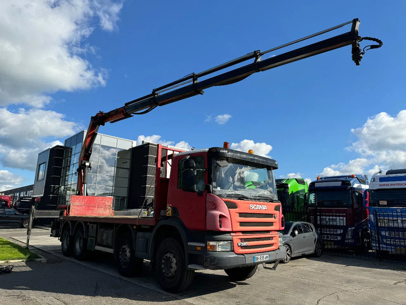 Scania P360 8X4 - EURO 5 + PALFINGER PK22002-EH + REMOTE - Kamion s otvorenim sandukom, Kamion s kranom: slika Scania P360 8X4 - EURO 5 + PALFINGER PK22002-EH + REMOTE - Kamion s otvorenim sandukom, Kamion s kranom Scania P360 8X4 - EURO 5 + PALFINGER PK22002-EH + REMOTE - Kamion s otvorenim sandukom, Kamion s kranom: slika Scania P360 8X4 - EURO 5 + PALFINGER PK22002-EH + REMOTE - Kamion s otvorenim sandukom, Kamion s kranom