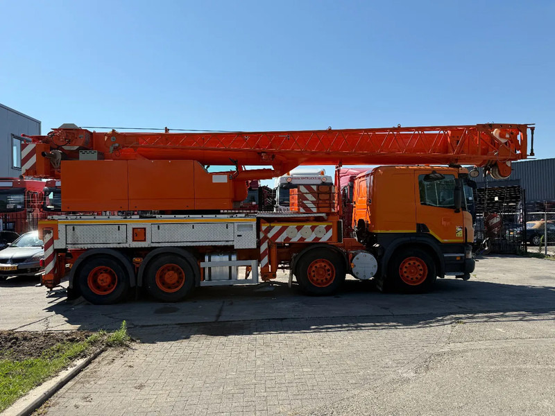 Kamion s kranom Scania P380 8X4 + FAUN HK40 + FLYJIB + BALLASTBL. 6,9 TON - 4.305 HOURS: slika Kamion s kranom Scania P380 8X4 + FAUN HK40 + FLYJIB + BALLASTBL. 6,9 TON - 4.305 HOURS