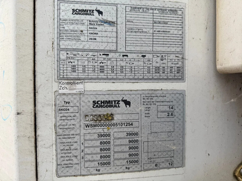 Schmitz Cargobull Schmitz Cargobull PRICES FROM €6950 TO €8950,- 40 X CARRIER 1850 MT D/E SAF AXELS - Poluprikolica hladnjača: slika Schmitz Cargobull Schmitz Cargobull PRICES FROM €6950 TO €8950,- 40 X CARRIER 1850 MT D/E SAF AXELS - Poluprikolica hladnjača Schmitz Cargobull Schmitz Cargobull PRICES FROM €6950 TO €8950,- 40 X CARRIER 1850 MT D/E SAF AXELS - Poluprikolica hladnjača: slika Schmitz Cargobull Schmitz Cargobull PRICES FROM €6950 TO €8950,- 40 X CARRIER 1850 MT D/E SAF AXELS - Poluprikolica hladnjača