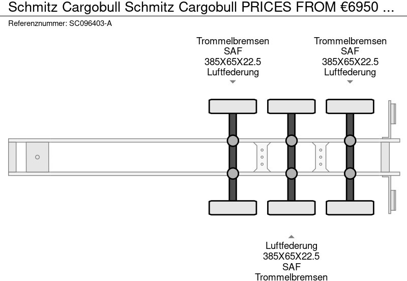 Schmitz Cargobull Schmitz Cargobull PRICES FROM €6950 TO €8950,- 40 X CARRIER 1850 MT D/E SAF AXELS - Poluprikolica hladnjača: slika Schmitz Cargobull Schmitz Cargobull PRICES FROM €6950 TO €8950,- 40 X CARRIER 1850 MT D/E SAF AXELS - Poluprikolica hladnjača Schmitz Cargobull Schmitz Cargobull PRICES FROM €6950 TO €8950,- 40 X CARRIER 1850 MT D/E SAF AXELS - Poluprikolica hladnjača: slika Schmitz Cargobull Schmitz Cargobull PRICES FROM €6950 TO €8950,- 40 X CARRIER 1850 MT D/E SAF AXELS - Poluprikolica hladnjača