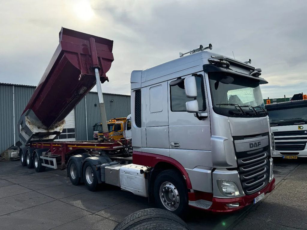 DAF XF 510 6X4 + KIPPER TRAILER - Tegljač: slika DAF XF 510 6X4 + KIPPER TRAILER - Tegljač DAF XF 510 6X4 + KIPPER TRAILER - Tegljač: slika DAF XF 510 6X4 + KIPPER TRAILER - Tegljač