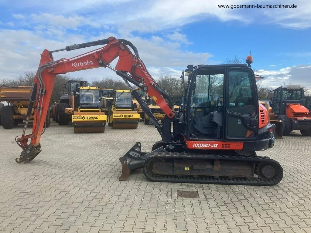 Kubota KX080-4a - Mini bager: slika Kubota KX080-4a - Mini bager Kubota KX080-4a - Mini bager: slika Kubota KX080-4a - Mini bager