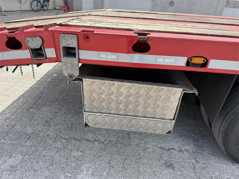Poluprikolica plato/ Otvoreni sanduk KEL-BERG Stepdeck / Tiefbettauflieger / Nedbygget: slika Poluprikolica plato/ Otvoreni sanduk KEL-BERG Stepdeck / Tiefbettauflieger / Nedbygget