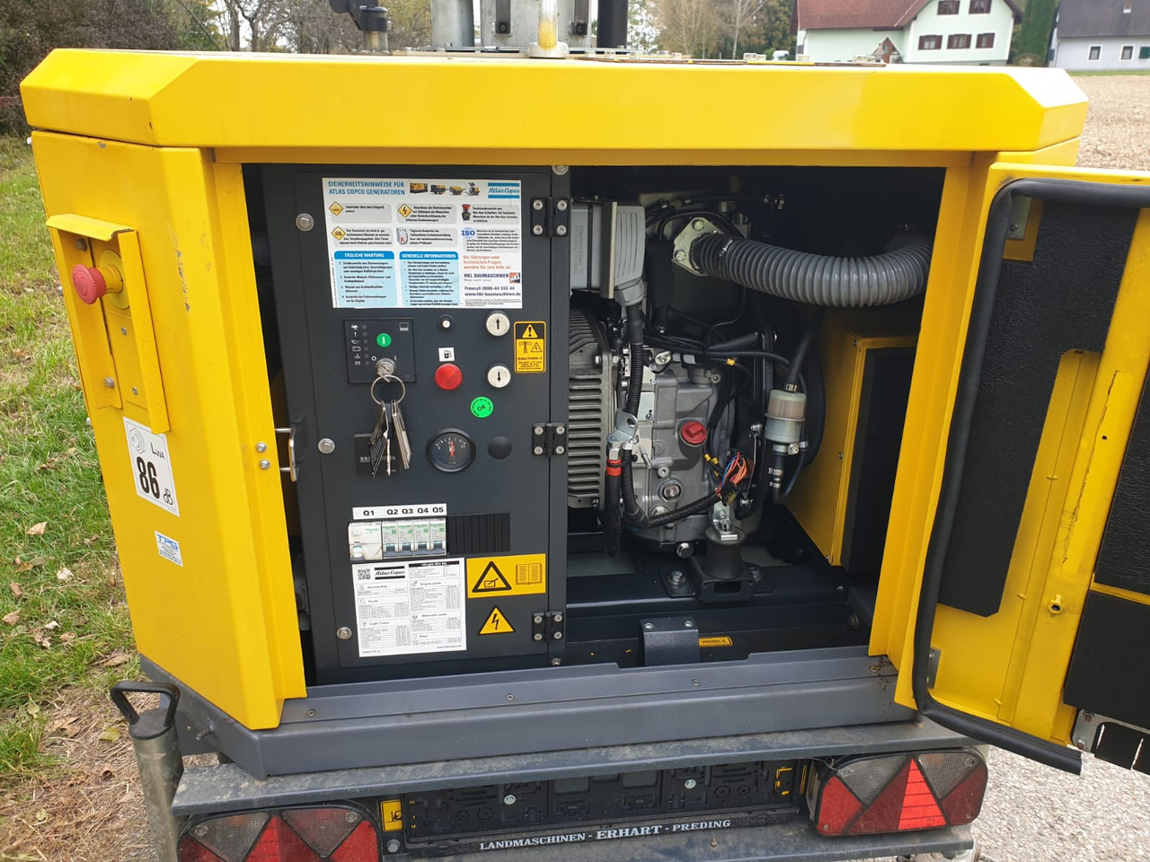 Rasvjetni stup Atlas Copco HiLight 5+: slika Rasvjetni stup Atlas Copco HiLight 5+