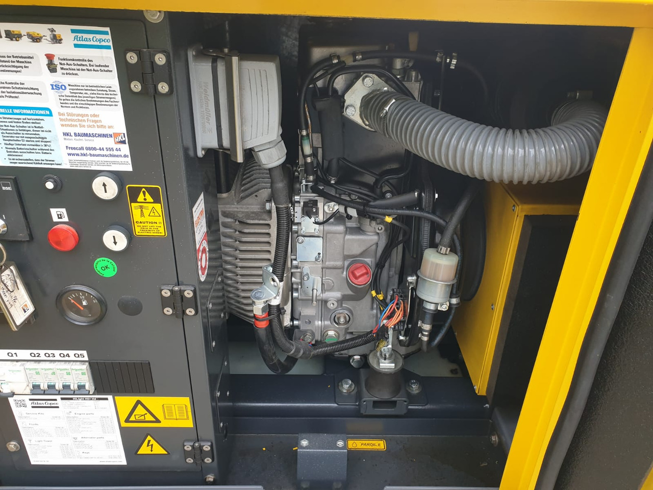 Rasvjetni stup Atlas Copco HiLight 5+: slika Rasvjetni stup Atlas Copco HiLight 5+