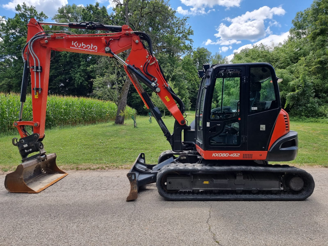 KUBOTA KX 080-4a2 - Mini bager: slika KUBOTA KX 080-4a2 - Mini bager KUBOTA KX 080-4a2 - Mini bager: slika KUBOTA KX 080-4a2 - Mini bager
