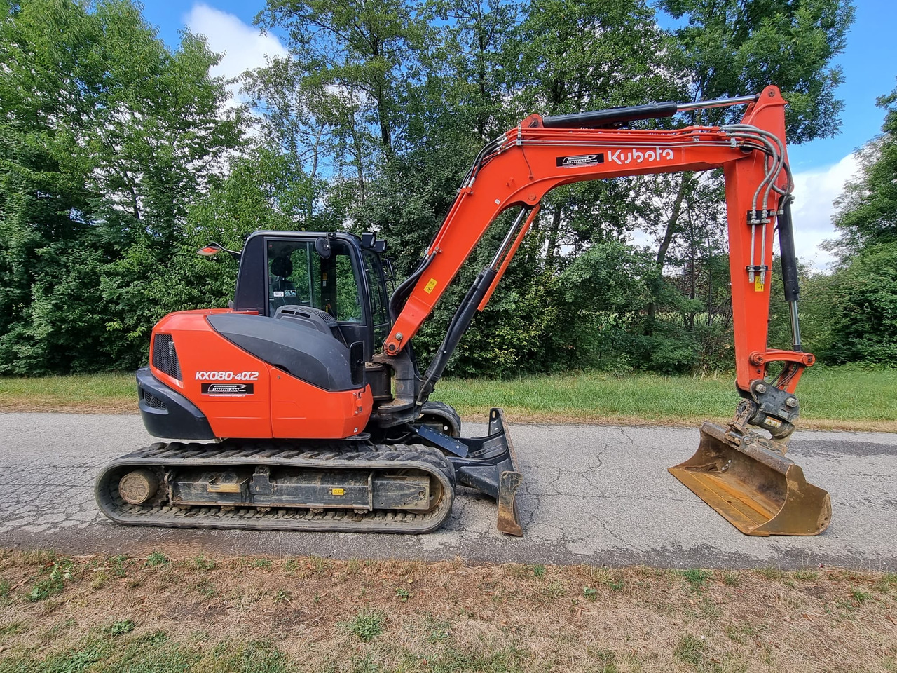 KUBOTA KX 080-4a2 - Mini bager: slika KUBOTA KX 080-4a2 - Mini bager KUBOTA KX 080-4a2 - Mini bager: slika KUBOTA KX 080-4a2 - Mini bager