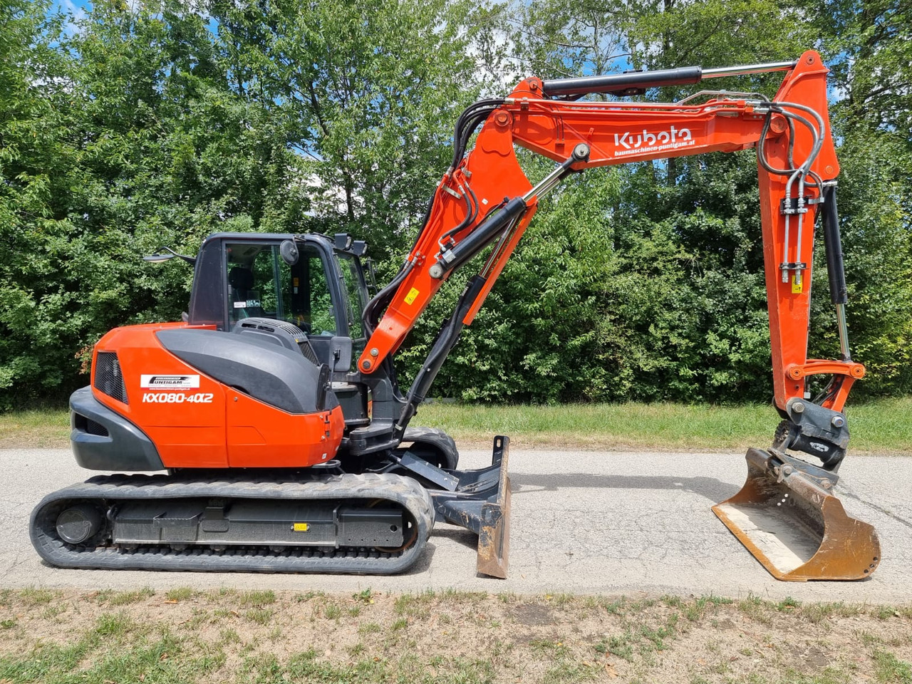 KUBOTA KX 080-4a2 - Mini bager: slika KUBOTA KX 080-4a2 - Mini bager KUBOTA KX 080-4a2 - Mini bager: slika KUBOTA KX 080-4a2 - Mini bager