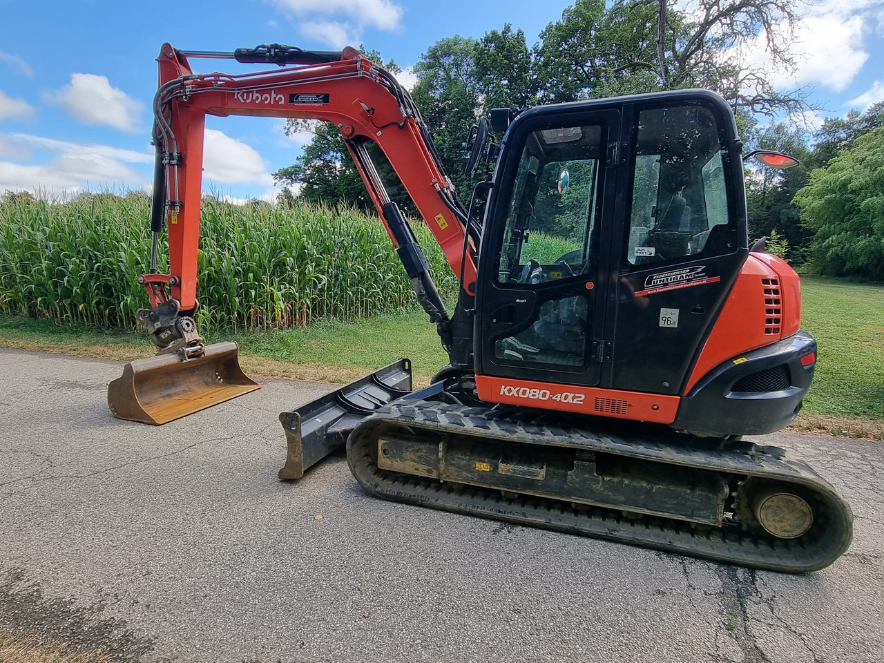 KUBOTA KX 080-4a2 - Mini bager: slika KUBOTA KX 080-4a2 - Mini bager KUBOTA KX 080-4a2 - Mini bager: slika KUBOTA KX 080-4a2 - Mini bager