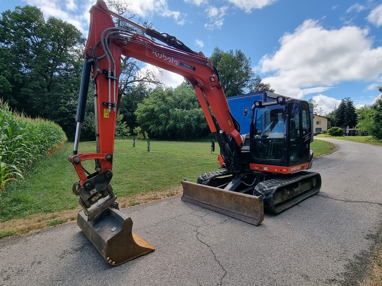 KUBOTA KX 080-4a2 - Mini bager: slika KUBOTA KX 080-4a2 - Mini bager KUBOTA KX 080-4a2 - Mini bager: slika KUBOTA KX 080-4a2 - Mini bager