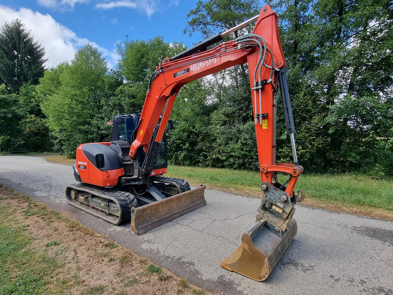 KUBOTA KX 080-4a2 - Mini bager: slika KUBOTA KX 080-4a2 - Mini bager KUBOTA KX 080-4a2 - Mini bager: slika KUBOTA KX 080-4a2 - Mini bager