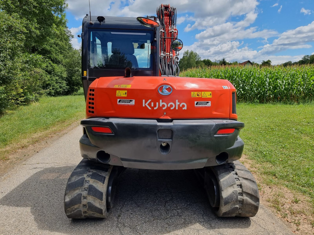 KUBOTA KX 080-4a2 - Mini bager: slika KUBOTA KX 080-4a2 - Mini bager KUBOTA KX 080-4a2 - Mini bager: slika KUBOTA KX 080-4a2 - Mini bager
