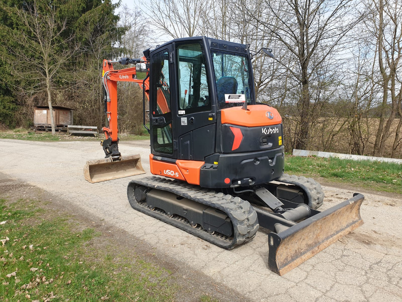 KUBOTA U 50-5 - Mini bager: slika KUBOTA U 50-5 - Mini bager KUBOTA U 50-5 - Mini bager: slika KUBOTA U 50-5 - Mini bager
