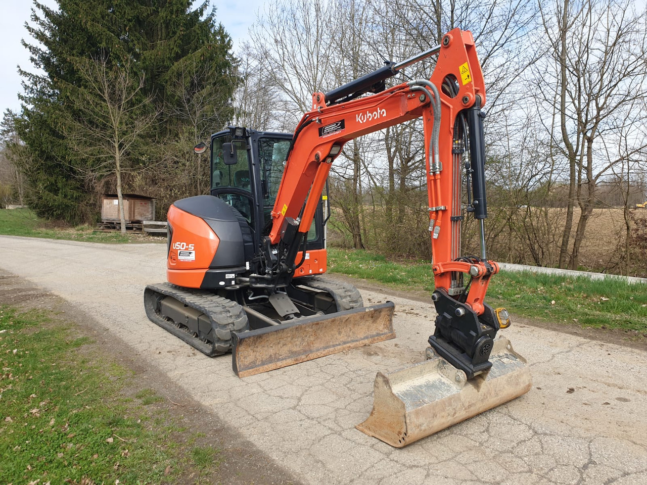 KUBOTA U 50-5 - Mini bager: slika KUBOTA U 50-5 - Mini bager KUBOTA U 50-5 - Mini bager: slika KUBOTA U 50-5 - Mini bager