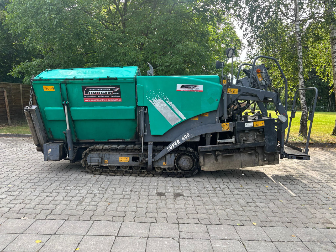 VÖGELE Super 800 - Finišer za asfalt: slika VÖGELE Super 800 - Finišer za asfalt VÖGELE Super 800 - Finišer za asfalt: slika VÖGELE Super 800 - Finišer za asfalt