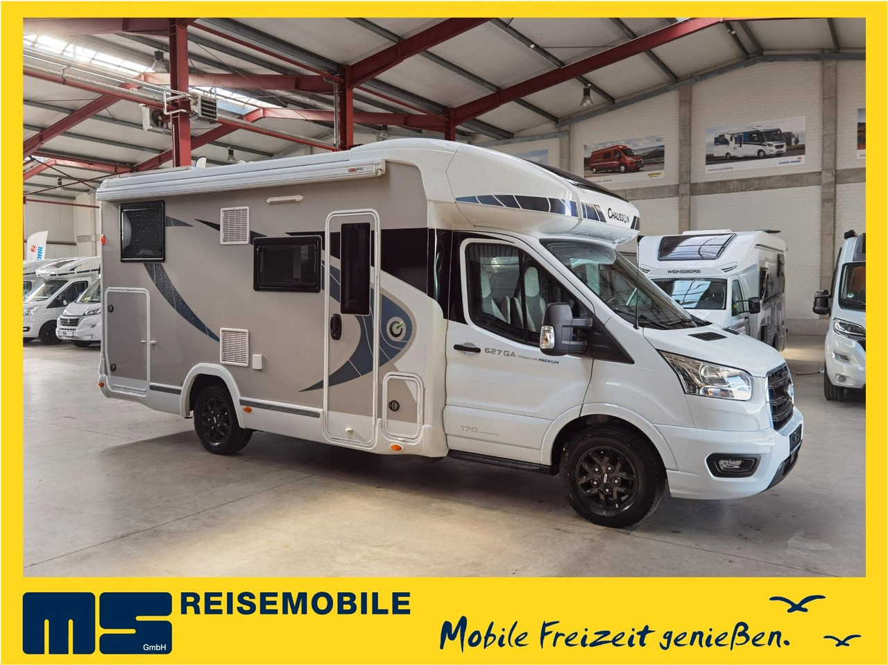 Chausson 627 GA TITANIUM / 170PS / EINZELBETTEN & HUBBETT - Poluintegrirani kamper: slika Chausson 627 GA TITANIUM / 170PS / EINZELBETTEN & HUBBETT - Poluintegrirani kamper Chausson 627 GA TITANIUM / 170PS / EINZELBETTEN & HUBBETT - Poluintegrirani kamper: slika Chausson 627 GA TITANIUM / 170PS / EINZELBETTEN & HUBBETT - Poluintegrirani kamper