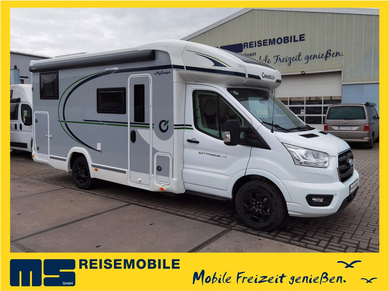 Chausson 627 TITANIUM / -2026- / 165PS-8G. / EINZELBETTEN - Poluintegrirani kamper: slika Chausson 627 TITANIUM / -2026- / 165PS-8G. / EINZELBETTEN - Poluintegrirani kamper Chausson 627 TITANIUM / -2026- / 165PS-8G. / EINZELBETTEN - Poluintegrirani kamper: slika Chausson 627 TITANIUM / -2026- / 165PS-8G. / EINZELBETTEN - Poluintegrirani kamper