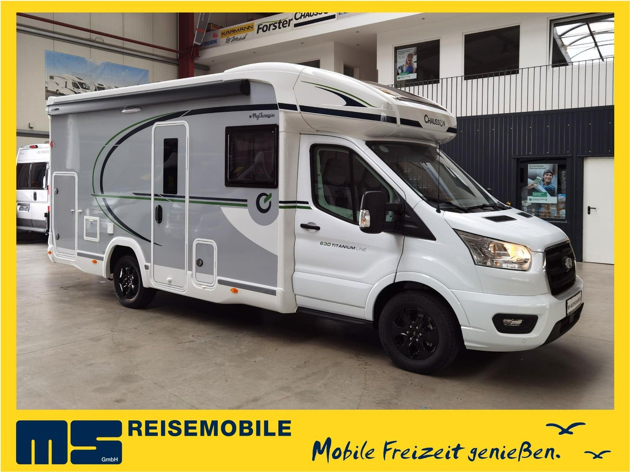 Chausson 630 TITANIUM / - 2026 - / EINZEL.- HUBBETTEN - Poluintegrirani kamper: slika Chausson 630 TITANIUM / - 2026 - / EINZEL.- HUBBETTEN - Poluintegrirani kamper Chausson 630 TITANIUM / - 2026 - / EINZEL.- HUBBETTEN - Poluintegrirani kamper: slika Chausson 630 TITANIUM / - 2026 - / EINZEL.- HUBBETTEN - Poluintegrirani kamper