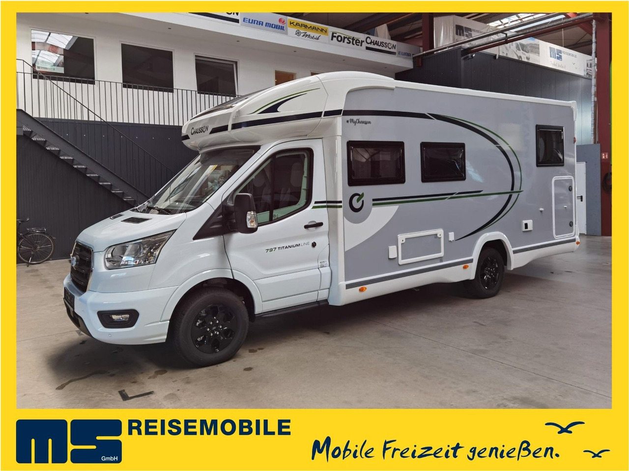 Chausson 797 TITANIUM / -2026- / 165PS- 8G. / 4.1T. / AHK - Poluintegrirani kamper: slika Chausson 797 TITANIUM / -2026- / 165PS- 8G. / 4.1T. / AHK - Poluintegrirani kamper Chausson 797 TITANIUM / -2026- / 165PS- 8G. / 4.1T. / AHK - Poluintegrirani kamper: slika Chausson 797 TITANIUM / -2026- / 165PS- 8G. / 4.1T. / AHK - Poluintegrirani kamper