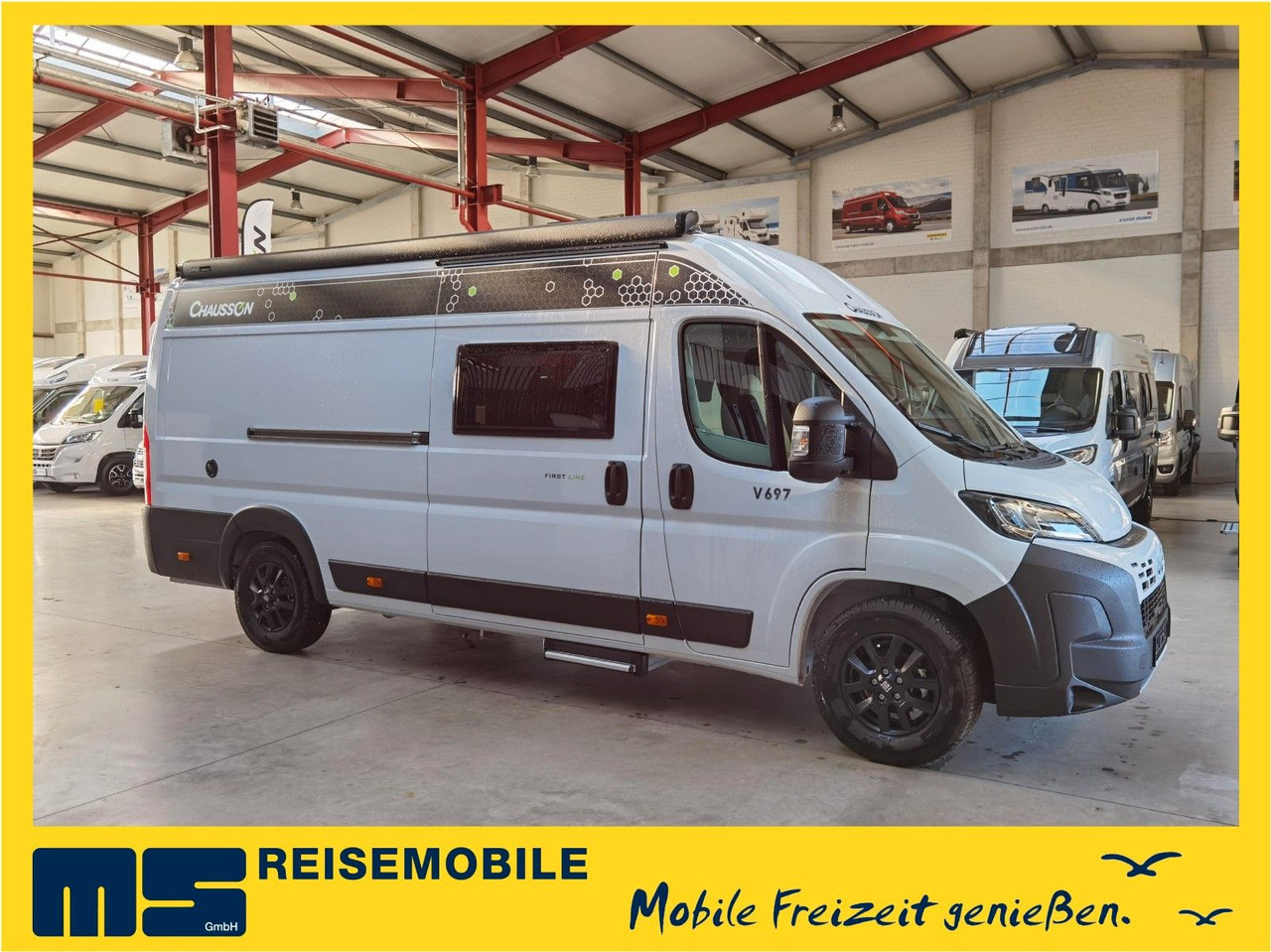 Chausson V697 FIRST LINE / -2025- / 140PS / EINZELBETTEN - Kamp kombi: slika Chausson V697 FIRST LINE / -2025- / 140PS / EINZELBETTEN - Kamp kombi Chausson V697 FIRST LINE / -2025- / 140PS / EINZELBETTEN - Kamp kombi: slika Chausson V697 FIRST LINE / -2025- / 140PS / EINZELBETTEN - Kamp kombi