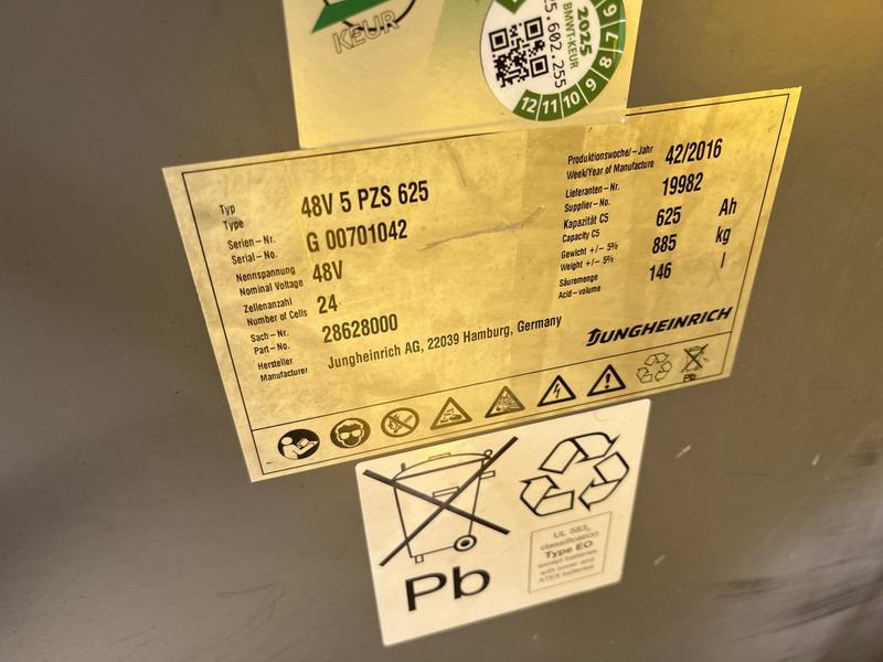 Električni viličar Jungheinrich EFG 218 K: slika Električni viličar Jungheinrich EFG 218 K