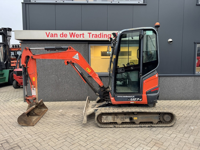 Kubota U27-4 minigraver/graafmachine rups 1 bak 2016 Diesel - Mini bager: slika Kubota U27-4 minigraver/graafmachine rups 1 bak 2016 Diesel - Mini bager Kubota U27-4 minigraver/graafmachine rups 1 bak 2016 Diesel - Mini bager: slika Kubota U27-4 minigraver/graafmachine rups 1 bak 2016 Diesel - Mini bager