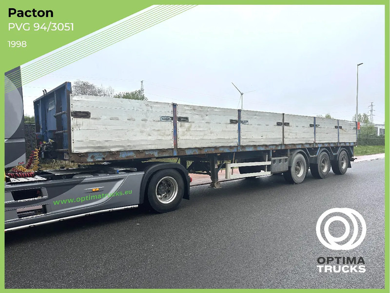 Pacton Plateau à ridelles / Flatbed trailer with sideboards - Poluprikolica plato/ Otvoreni sanduk: slika Pacton Plateau à ridelles / Flatbed trailer with sideboards - Poluprikolica plato/ Otvoreni sanduk Pacton Plateau à ridelles / Flatbed trailer with sideboards - Poluprikolica plato/ Otvoreni sanduk: slika Pacton Plateau à ridelles / Flatbed trailer with sideboards - Poluprikolica plato/ Otvoreni sanduk