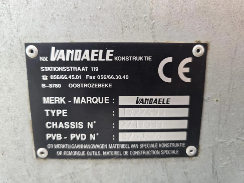 Drobilica za drvo VANDAELE TV2740D    300 uren/hours/heurs/stunden - NIEUW-NEU-NEW Condition: slika Drobilica za drvo VANDAELE TV2740D    300 uren/hours/heurs/stunden - NIEUW-NEU-NEW Condition