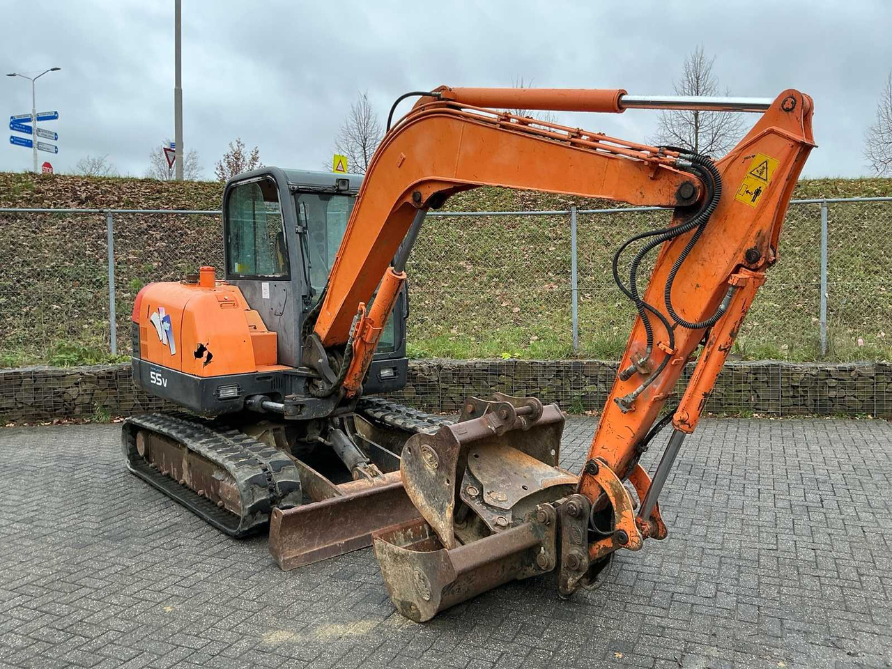 Bager 2007 DOOSAN SOLAR 55V MIDI EXCAVATOR: slika Bager 2007 DOOSAN SOLAR 55V MIDI EXCAVATOR