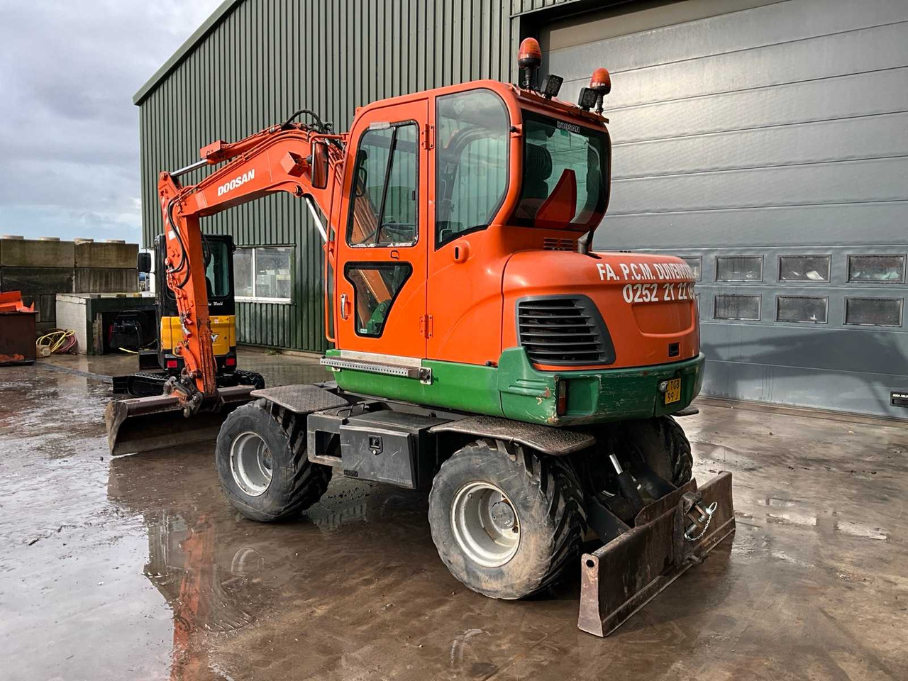 2014 DOOSAN DX55W WHEELED EXCAVATOR - Bager na kotačima: slika 2014 DOOSAN DX55W WHEELED EXCAVATOR - Bager na kotačima 2014 DOOSAN DX55W WHEELED EXCAVATOR - Bager na kotačima: slika 2014 DOOSAN DX55W WHEELED EXCAVATOR - Bager na kotačima