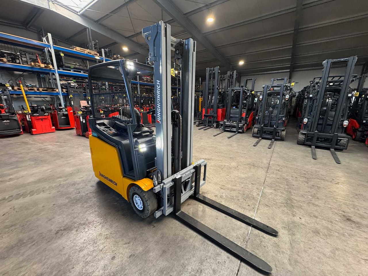 2015 JUNGHEINRICH EFG216 1,600KG TRIPLEX 500CM ELECTRIC FORKLIFT FORKLIFT 11,480 HOURS - Viličar: slika 2015 JUNGHEINRICH EFG216 1,600KG TRIPLEX 500CM ELECTRIC FORKLIFT FORKLIFT 11,480 HOURS - Viličar 2015 JUNGHEINRICH EFG216 1,600KG TRIPLEX 500CM ELECTRIC FORKLIFT FORKLIFT 11,480 HOURS - Viličar: slika 2015 JUNGHEINRICH EFG216 1,600KG TRIPLEX 500CM ELECTRIC FORKLIFT FORKLIFT 11,480 HOURS - Viličar